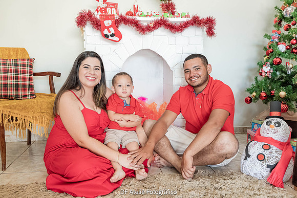 0019 - Carol e Família - Ensaio de Natal - DF4_7287