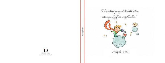 Capa Mini-Álbum Miguel Cecarechi - 1 ano V3