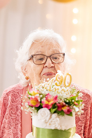 0284 - Lydia Cezar - 90 anos - DF6_4778