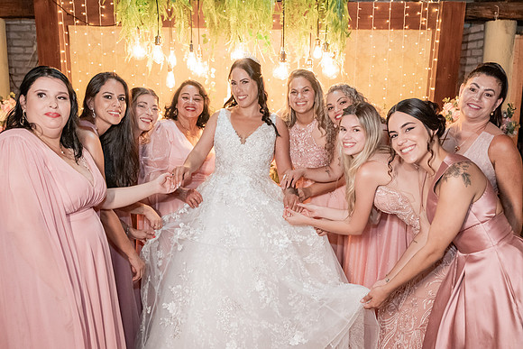 0300 - Claudilene e Guilherme - Casamento - DF4_4713