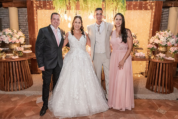 0272 - Claudilene e Guilherme - Casamento - DF4_4634