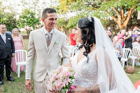 0091 - Claudilene e Guilherme - Casamento - DF4_4068