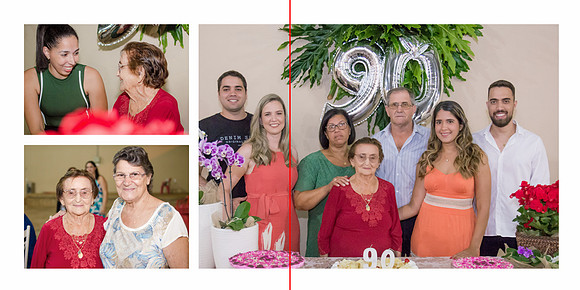 Fotolivro Ruby - Sra. Leonilda - 90 anos 15-16