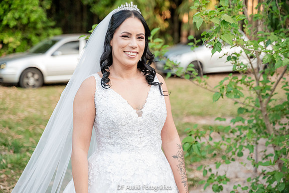 0034 - Claudilene e Guilherme - Casamento - DF3_6614