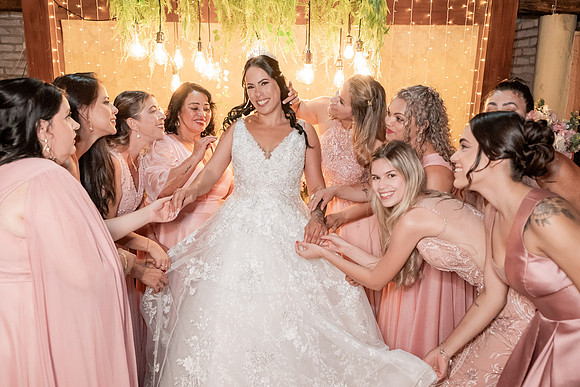0296 - Claudilene e Guilherme - Casamento - DF4_4700