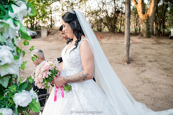 0082 - Claudilene e Guilherme - Casamento - DF3_6662