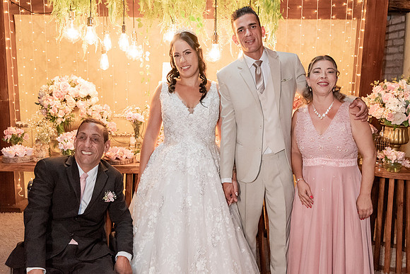 0270 - Claudilene e Guilherme - Casamento - DF4_4624