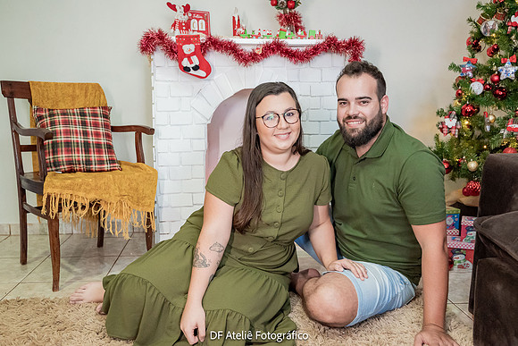 0041 - Carol e Família - Ensaio de Natal - DF4_7393