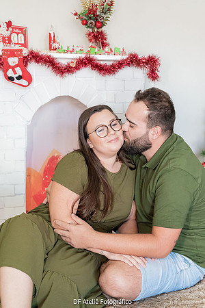 0049 - Carol e Família - Ensaio de Natal - DF4_7424