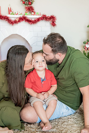 0052 - Carol e Família - Ensaio de Natal - DF4_7442