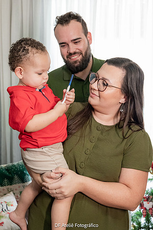 0107 - Carol e Família - Ensaio de Natal - DF4_7667