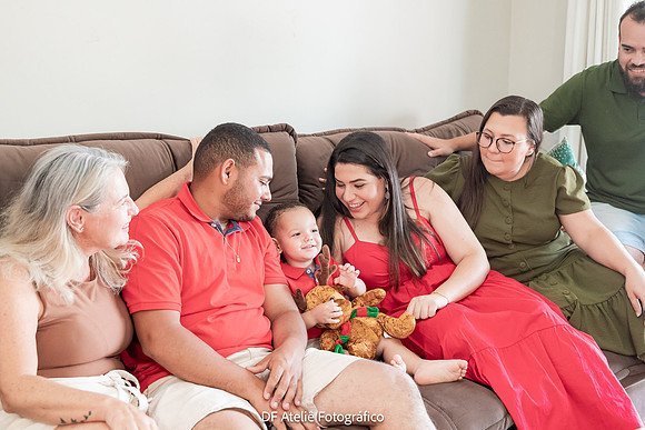0011 - Carol e Família - Ensaio de Natal - DF4_7262