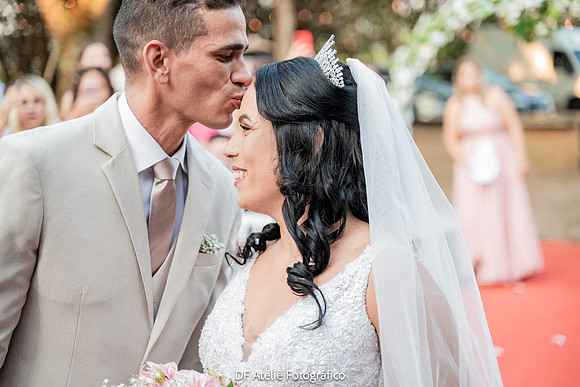 0092 - Claudilene e Guilherme - Casamento - DF3_6674