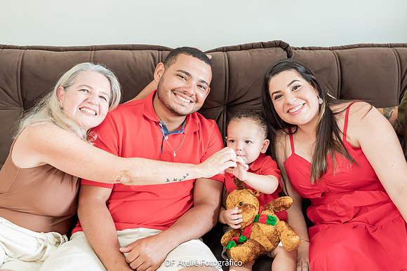 0012 - Carol e Família - Ensaio de Natal - DF4_7265